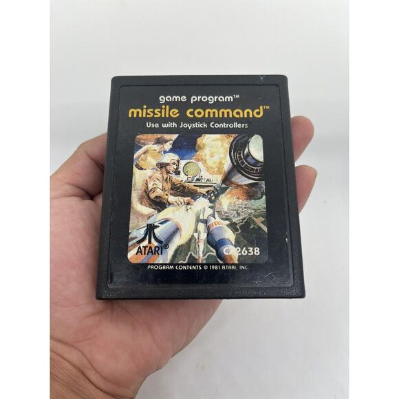 Missile Command Atari 2600 Game cartridge tested working - Picture 2 of 7